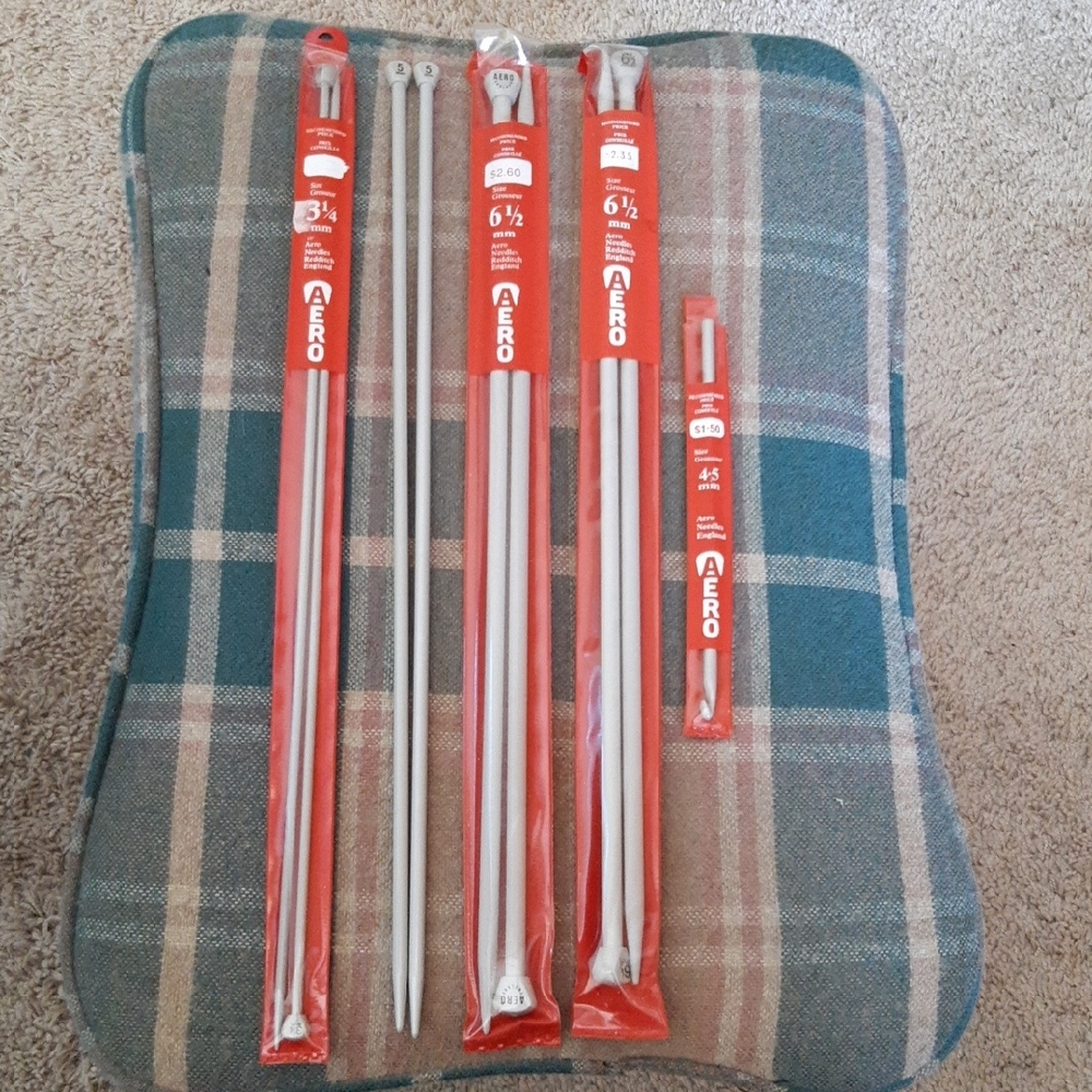 Aero Knitting Needles and Crochet Hook Bundle